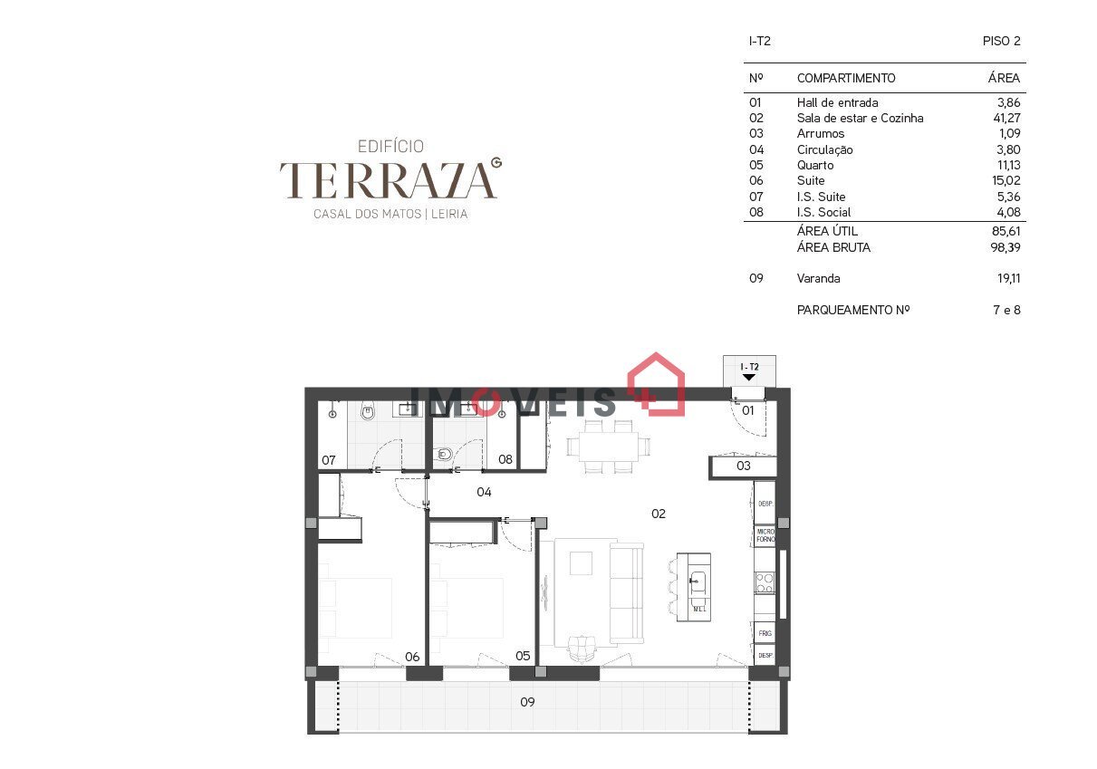 Apartamento T2 — foto 22