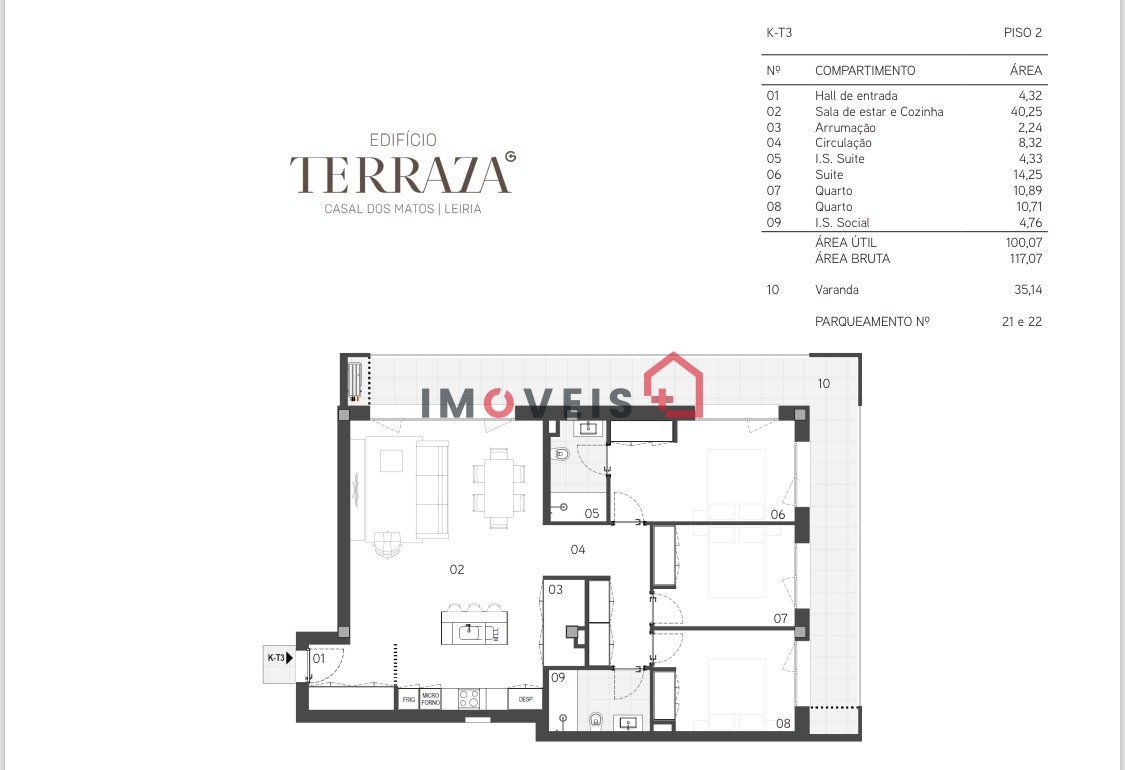 Apartamento T3 — foto 22