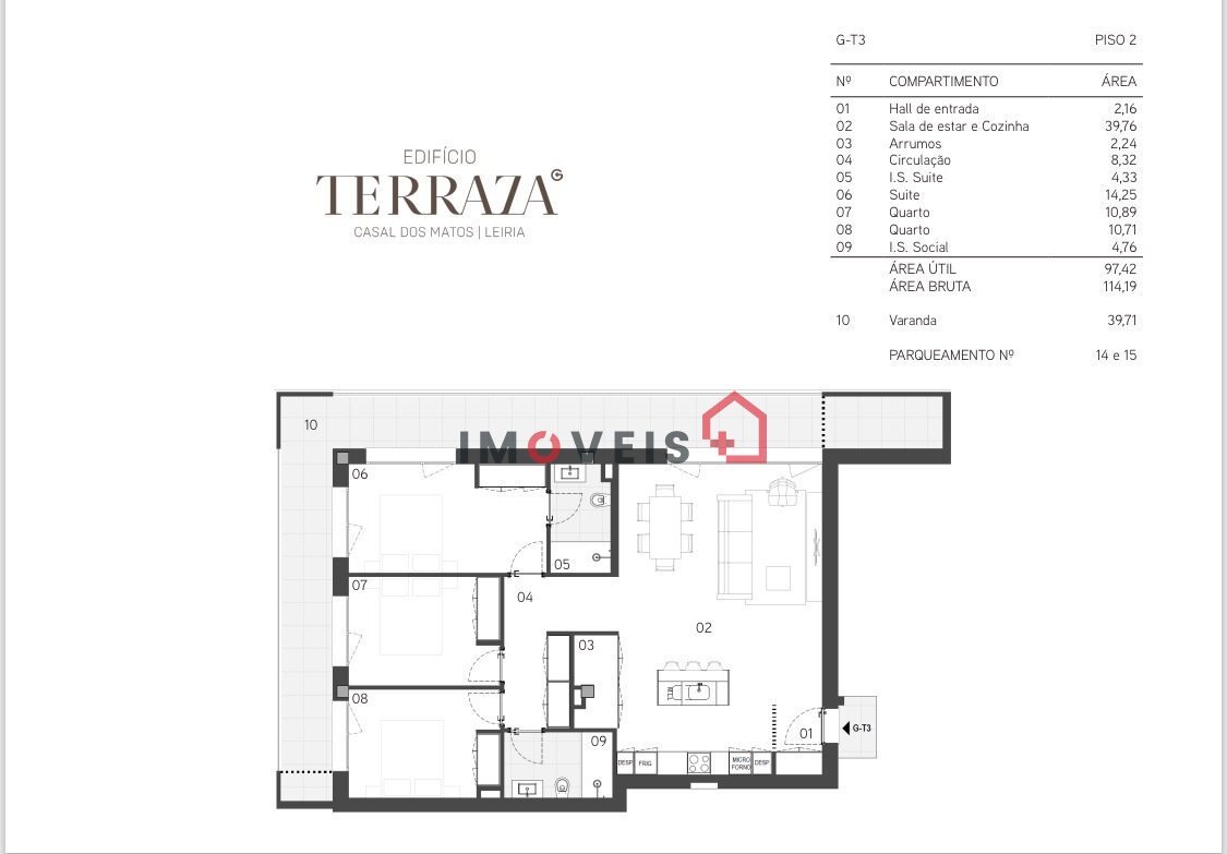 Apartamento T3 — foto 22