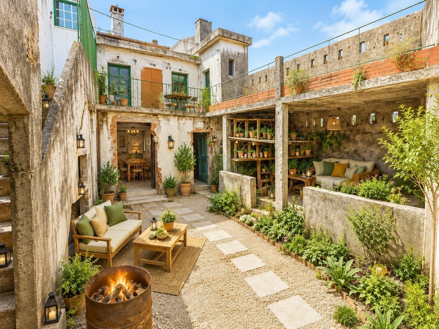 Vieille maison T10