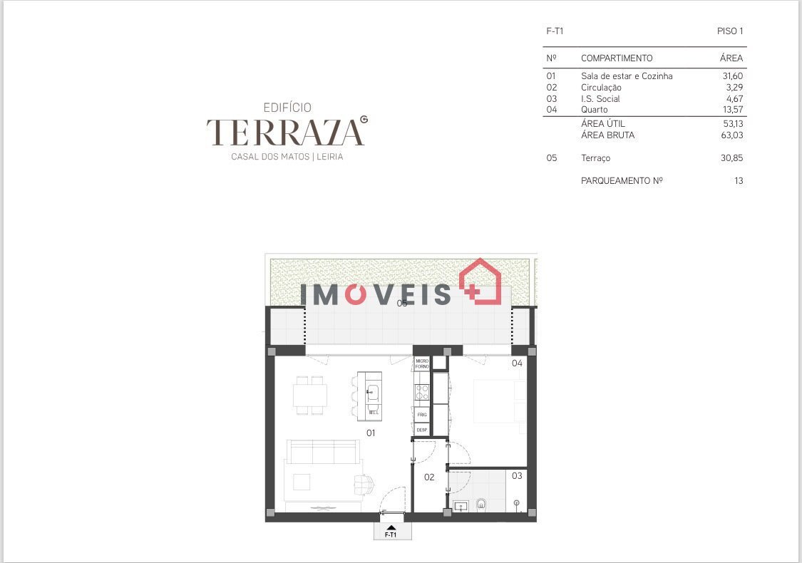 Apartamento T1 — foto 22